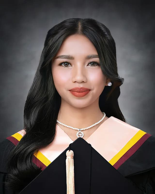 Marie Joy Apog, graduation portrait